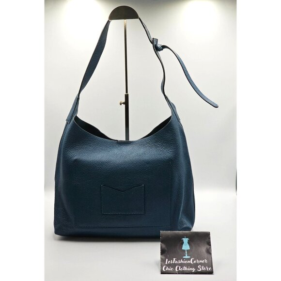 MICHAEL Michael Kors Women's Green Leather Junie Medium  Shoulder Bag 2834 - Picture 8 of 12